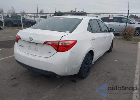 2019 Toyota Corolla Le from USA, damaged, VIN 2T1BURHE4KC154057